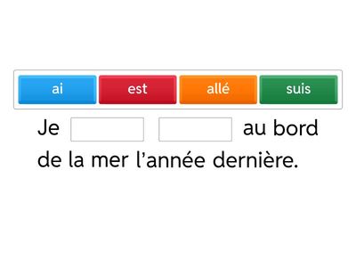 Passe compose avec être ou avoir