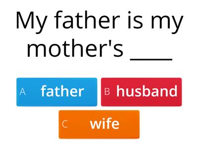 Family vocabulary_Possessive 's