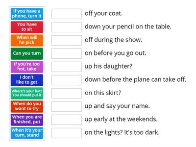 Phrasal Verbs