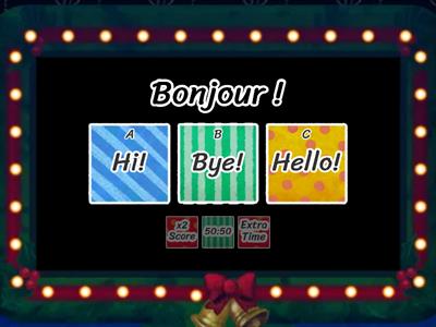 Bonjour!