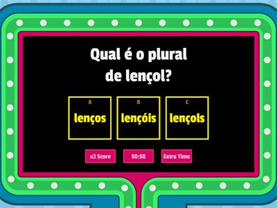 SINGULAR E PLURAL