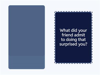 UI U8B - Reported Speech Discussion