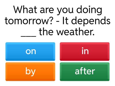 Prepositions with Verbs  2