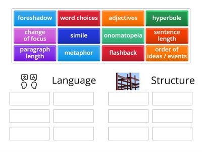 Language and structure