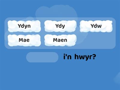 Uned 07 - Ydy, ydyn, ydw