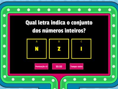 NÚMEROS INTEIROS