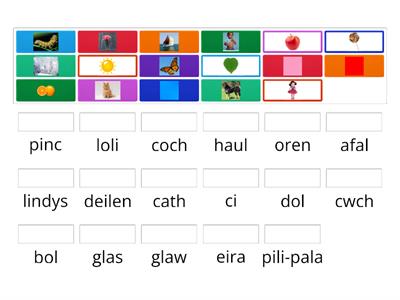 Darllen a chyfateb / Read and correspond 