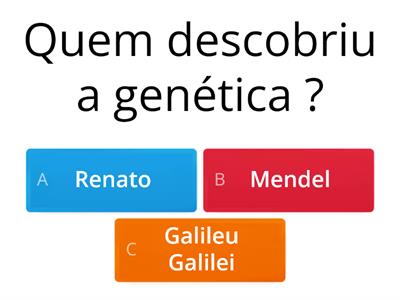 Quiz de Genética.