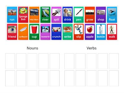 Noun and Verb Sort