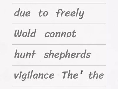 arrange the following plot points according to the narrative structre