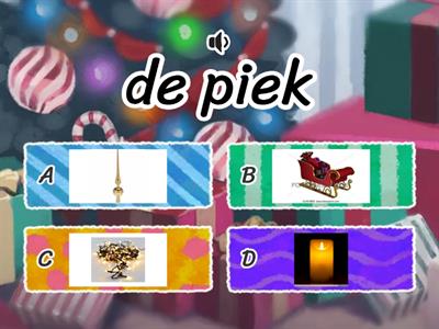 Groep 2/3 Kerst - Woordenschat Quiz #Meester Max