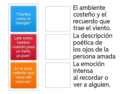 El árbol del bien y del mal” . EMPAREJA CON SU SIGNIFICADO