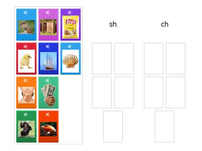 Digraphs Sort ch/sh