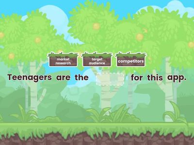 Vocabulary practice - Marketing