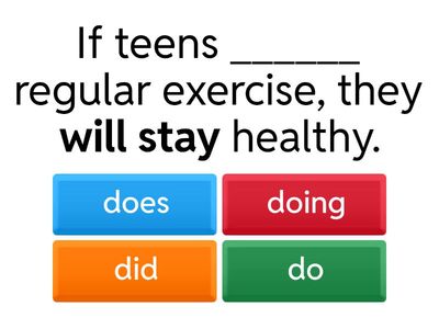 Conditional Sentences Quiz