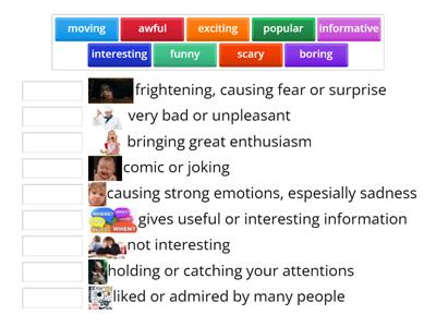 Gateway B1 Unit 5 Vocabulary