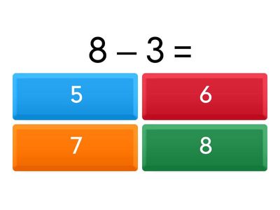 Matematik Tahun 1 - Tolak
