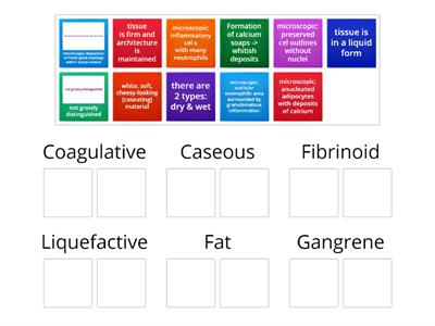 C03: Types of Necrosis