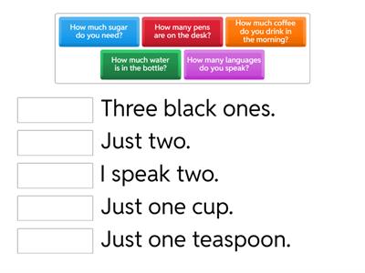 How much / How many?