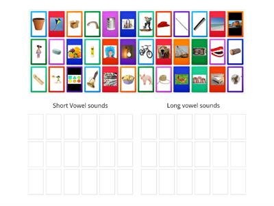 Long and short vowel sort