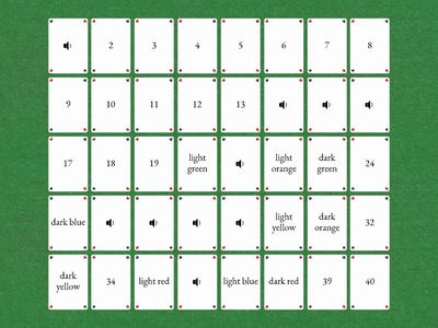 C - Colours - Listen, Read, Speak, and Match