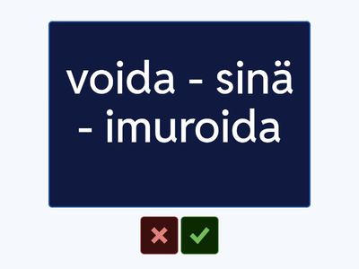 Harjoitellaan! Konditionaali: Kohtelias pyyntö