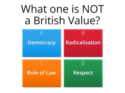  British Values and Prevent Quiz