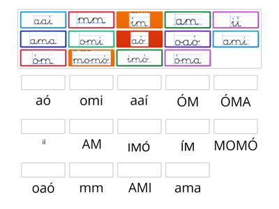 a,m,i,í,o,ó írott - nyomtatott 