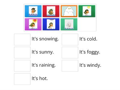 What's the weather like?