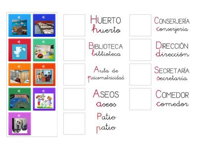 1.3 Lugares (sonido) UDICOM B1 - EL COLEGIO