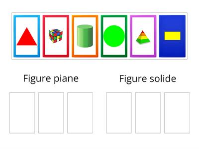 Figure solide e figure piane