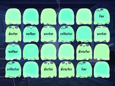 Suffix ar, or Matching Cards