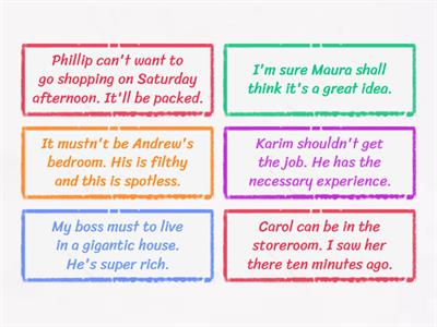 Grammar: Modals of deduction (Intermediate plus 6.1)