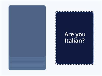 Speaking : countries and nationalities