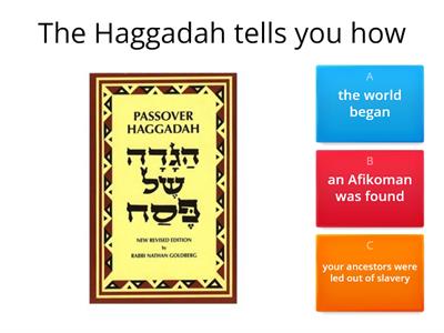   Passover Quiz