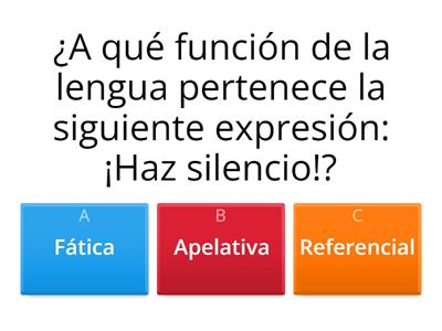 Funciones de la lengua