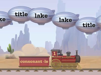 What Syllable Type? Balloon Pop