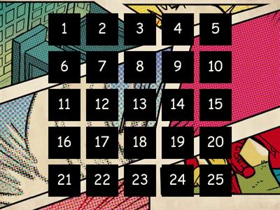 Find the Superheroes - /oe/ polysyllabic