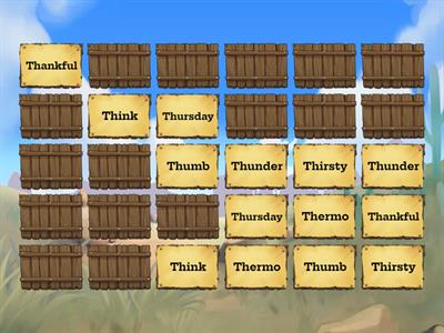Initial & Final /th/ words