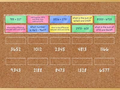 Addition and Subtraction Y4