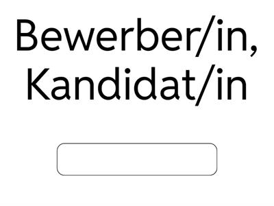 Englisch 9: Vocabulary P. 70 Type