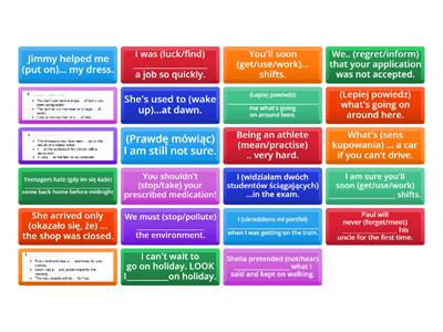 Revision of unit 2 Matura rozszerzona EGIS