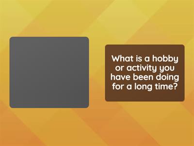 Present Perfect Speaking