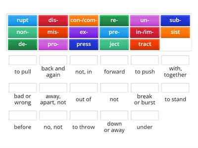  Morphemes 