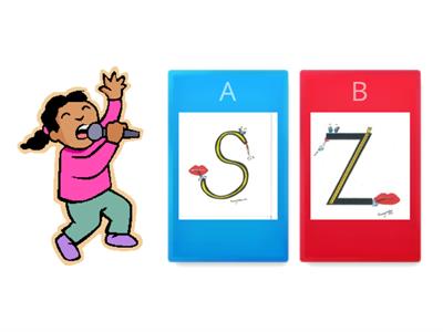 s/z 1st sound sort