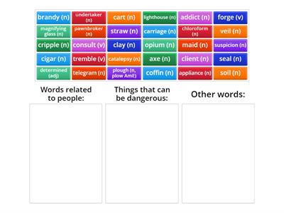 Sherlock Holmes Word List