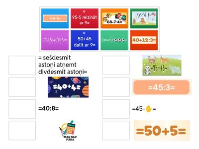 Saistītais pieraksts. Atrodi izteiksmes sākumam turpinājumu!