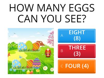 EASTER - COUNT THE EGGS FOR KIDS