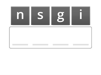 Verbs - 4.třída