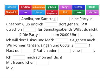 Die Einladung - Party